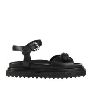 Mattia Capezzani chunky black leather lug sole sandals size 6